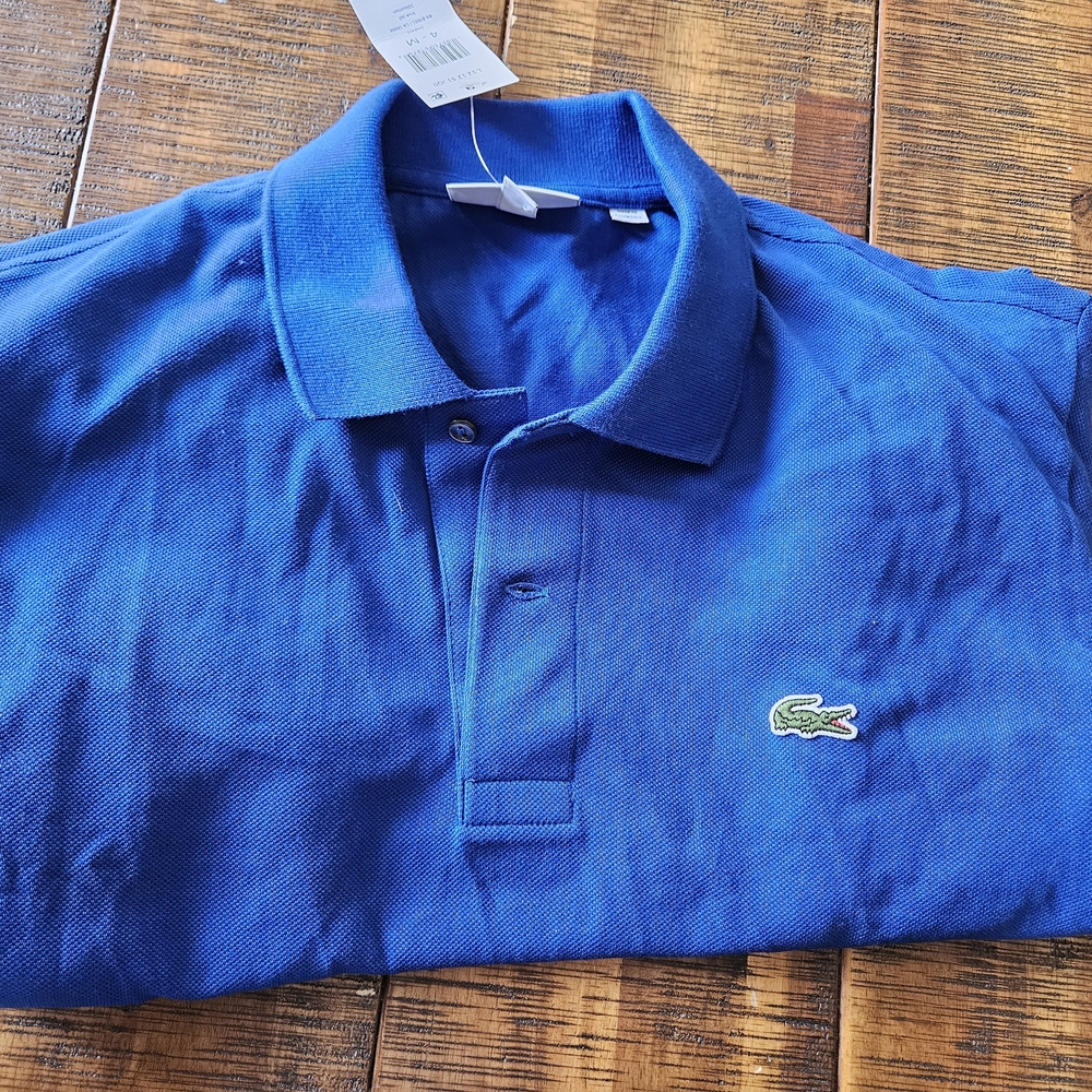Lacoste Men's Blue Polo Shirt